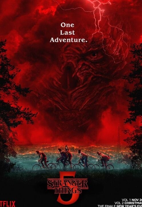 Очень странные дела (сезон 5) 3 и 4 серия*(предсеанс. обсл.) + м/ф "Басня"